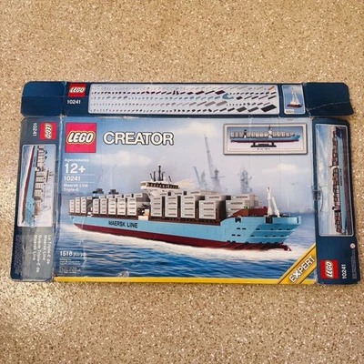 BOX ONLY LEGO Creator ( 10241 ) Maersk Line Triple E Cargo Ship E2-0102 - Image 1 of 4