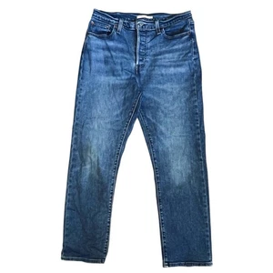 Levi’s Women’s Sz 32 High Rise Wedgie Jeans Straight Leg Medium Wash Denim - Picture 1 of 12