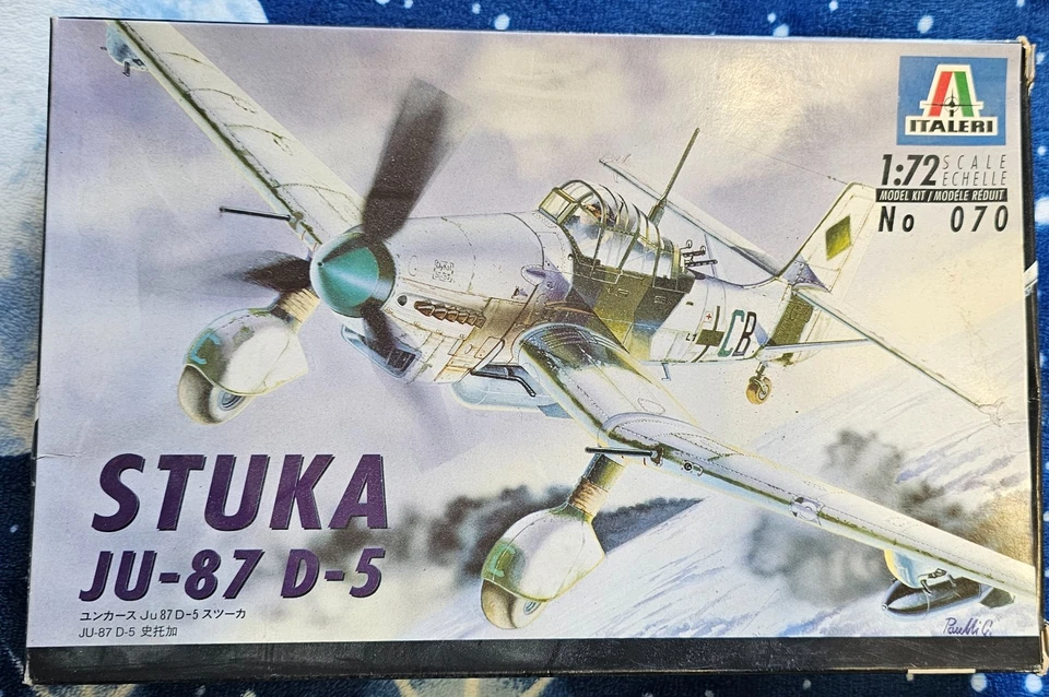 STUKA Ju-87 D-5  Italeri kit 1/72 WW2 germania italia bombardiere picchiata - Immagine 1 di 1