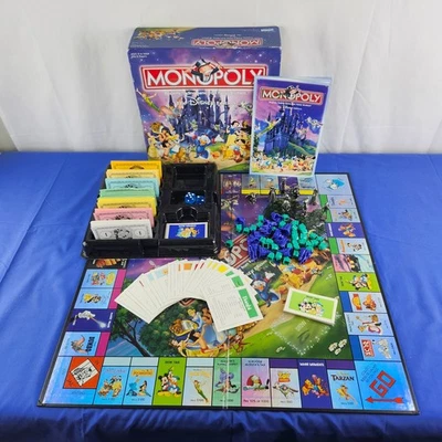 Juego de mesa The Disney Edition 2001 MONOPOLY Hasbro Parker Brothers Foto 1 de 4