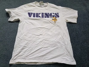 Vintage Lee Sports Randy Moss Number 84 Vikings Tshirt Off White Size Medium NFL - Picture 1 of 5