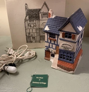 Dept 56 Shops of Dickens Village Jones & Co Pinsel & Korbmatten - 1984 6515-3 - Bild 1 von 10