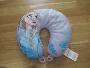Nackenkissen, für Kinder, Anna, Elsa, Frozen, Eiskönigin, Kissen Flugzeig, Reise - Bild 1 von 2