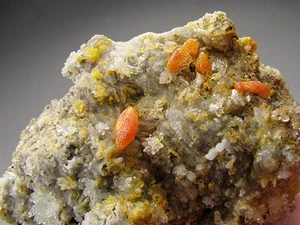 Wulfenite, Red Cloud Mine, Arizona - Picture 1 of 5