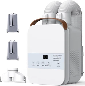 Tragbarer Deckenwärmer warme Luft für Bett, trocknende Schuhe, Haustiere 3 Geschwindigkeiten 7 Temp - Bild 1 von 4