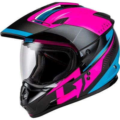 Casco GMax GM-11 Decima - Negro/Rosa/Azul - Grande A11161236 Foto 1 de 4