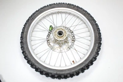 06-18 2006 KX450F KX450 OEM Complete Front Wheel Rim Hub Tire Assembly 14 Q14 - Imagem 1 de 4