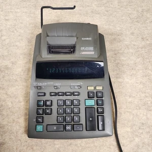 Casio DR-250HD Tax Exchange Adding Machine Calculator Tested Working - Picture 1 of 8