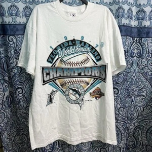 Florida Marlins World Series Champions short sleeve shirt KV32090 - Picture 1 of 2