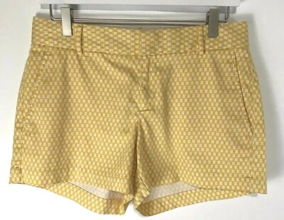 Pantalones Cortos Banana Republic Martin Fit Frente Plano Elástico Algodón Verano 4 Foto 1 de 4