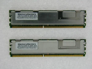 4GB 2X2GB KIT Compaq ProLiant 3 20GHz G5 DL580 G5 ML150 G3 ML350 G5 RAM MEMORY - Picture 1 of 1