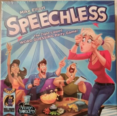 SPEECHLESS BOARD GAME Activity ACTIVE FUN PARTY GAME ENGLISH (SEALED) - Image 1 of 4