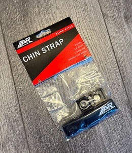 NEW A&R Hockey Helmet Chin Strap Black Single Snap Sling Style - Picture 1 of 2