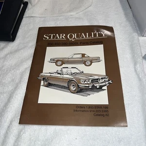 Star Quality Parts Catalog for Mercedes 350-380-560L *Vintage Catalog Like New* - Picture 1 of 11