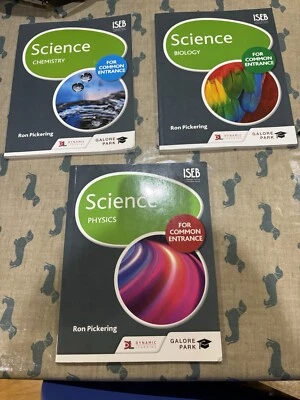 Physics, Chemistry And Biology Revision Books For Common Entrance - ISEB/Galore  - Image 1 of 3