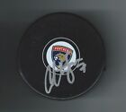 Colton Scevior Signed Florida Panthers New Logo Puck