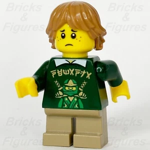 LEGO® Ninjago Tommy Minifigure Green Lloyd Sweater Movie 70620 njo336 minifig - Picture 1 of 3
