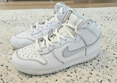 Size 11.5 - Jordan 1 Mid Triple White - 554724-130 - Image 1 of 4