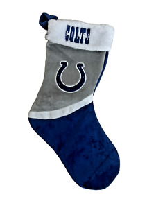 New Indianapolis Colts NFL 2015 Christmas Blue White Logo Stocking