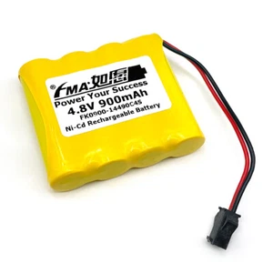 FMA Ni-Cd AA 4.8V 900mAh Batería a Radios Modelo Juguete RC Coche Camión Salida Luz LED - Imagen 1 de 11