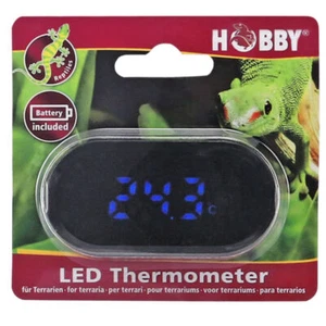 Hobby LED Thermometer Terra für Terrarien - inkl. Batterie digital Temperatur - Bild 1 von 5