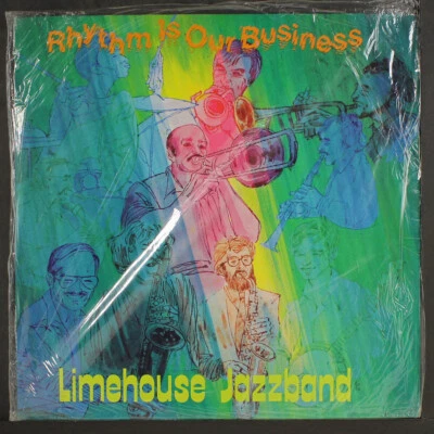 LIMEHOUSE JAZZBAND: rhythm is our business STOMP OFF 12" LP 33 RPM - Image 1 of 2