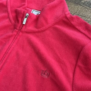 Giacca Juicy By Juicy Couture full zip rosa anguria 1x retrò hip hop - Foto 1 di 10