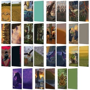 OFFICIAL VINCENT HIE KEY ART LEATHER BOOK WALLET CASE COVER FOR AMAZON FIRE - Picture 1 of 21