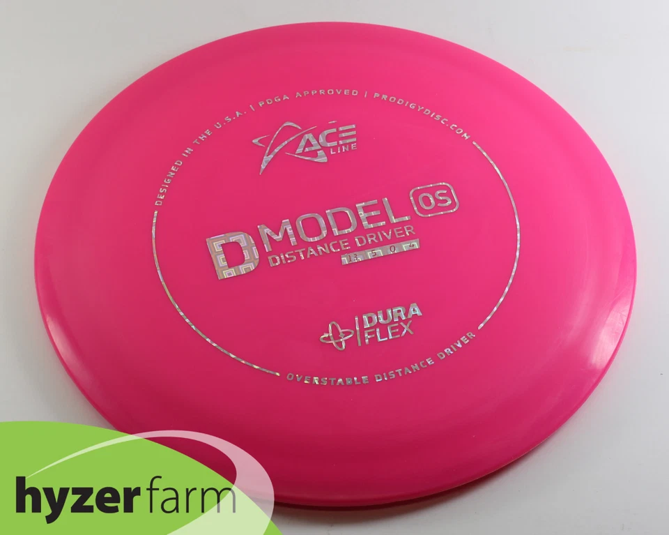 Prodigy ACE LINE DURAFLEX GLOW D MODEL OS *pick weight & color* Hyzer Farm disc - Image 1 of 1