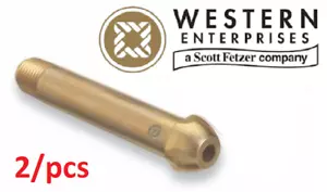 Western Ent 15-4 Regulator Inlet Nipples, 1/4" (NPT), 3 1/2", CGA-500510580590 - Bild 1 von 6