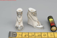 Shoes for TBLeague PL2023-204B MULAN-White 1/6th Scale Action Figure 12"