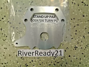 Placa de giro rápido dirección rápida Kawasaki 750sx sxi 750 sx sxi rts plateada - Imagen 1 de 2
