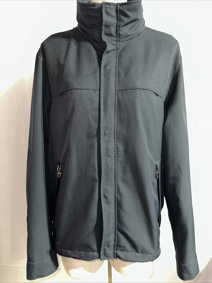 Chaqueta Victorinox Negra Softshell Capucha Extraíble Nylon Suiza Hombre’s Talla M Foto 1 de 4