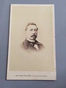 Photo Portrait D'un Homme. Vers 1867. Par MULNIER À Paris. - Picture 1 of 2