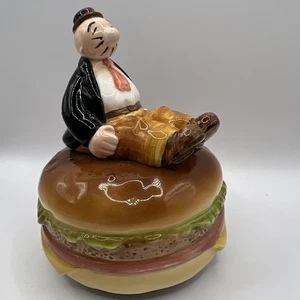 Caja de música WIMPY Hamburguesa con queso Japón Vandoor Importaciones De colección 1980 - Imagen 1 de 6