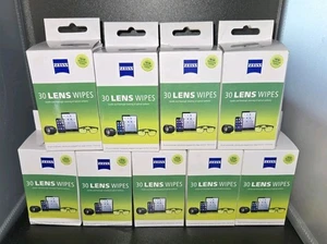 ZEISS Pre-Moistened Eyeglass Lens Cleaning Wipes (30 Per Box / 270 Total) - Picture 1 of 3
