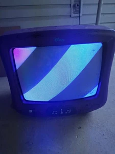 Disney Hannah Montana TV 13" CRT RETRO Vintage Missing Remote And Top Crown - Picture 1 of 7