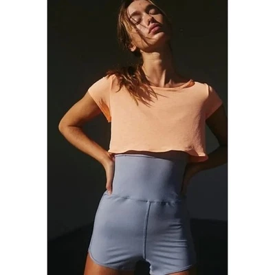 NWT Free People Movement Twist & Shout Playsuit Stone Washed Combo Size L - Image 1 of 4