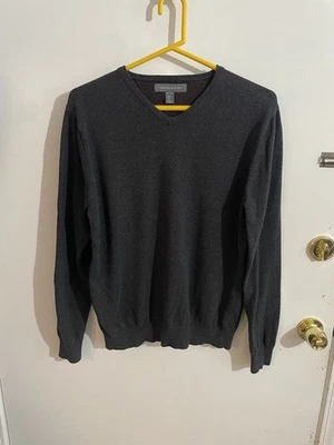 Suéter Grayson And Dunn Para Hombres L Algodón Carbón Oscuro Manga Larga Usado Bueno Foto 1 de 4