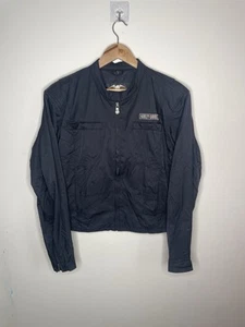 Women’s Black Harley-Davidson Jacket XL | Live to Ride Patch | Biker Style - Picture 1 of 7