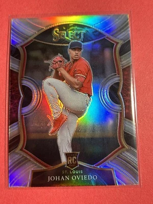 Johan Oviedo RC 2021 Select #41 Concourse Silver Prizm ST LOUIS CARDINALS - Image 1 of 2