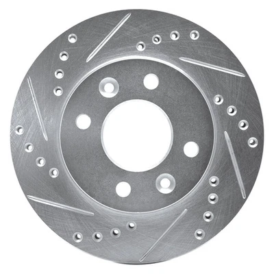 For Renault Fuego 84-85 Brake Rotor DFC Premium Drilled & Slotted Front Driver - Image 1 of 4