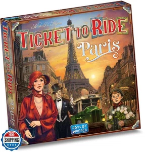 Asmodee Ticket to Ride Paris Gioco da Tavolo - Percorso Treno-Costruzione St - Foto 1 di 5