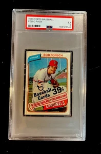 1980 Topps Baseball Cello Pack Psa 5 Just Graded Rickey Henderson Rookie? - Picture 1 of 2