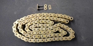 Honda TRX90 X 2009-2025 Gold HD Chain 428 CHAIN SERIES 100 LINKS - Picture 1 of 1