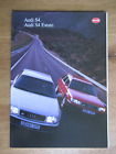 Audi S4 and S4 Estate brochure - Aug 1993 with tech spec.
