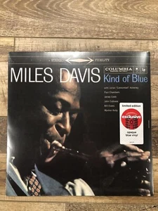 MILES DAVIS - Kind of Blue - Target Exclusive Opaque Blue Vinyl - Sealed LP - Picture 1 of 2