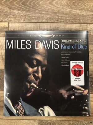 MILES DAVIS - Kind of Blue - Target Exclusive Opaque Blue Vinyl - Sealed LP - Image 1 of 2