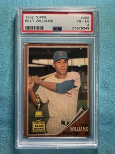 1962 Topps Billy Williams 288 PSA 4