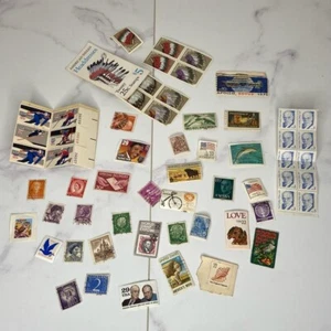 Vintage 70s & 80s Lot 72 Postage Stamps US & International APOLLO / OLYMPICS - Picture 1 of 12